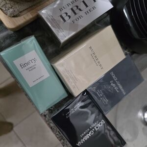 Burberry and Dolce & Gabbana Perfume Set